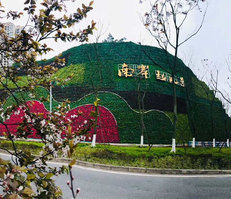 植物墻案例 植物墻案例